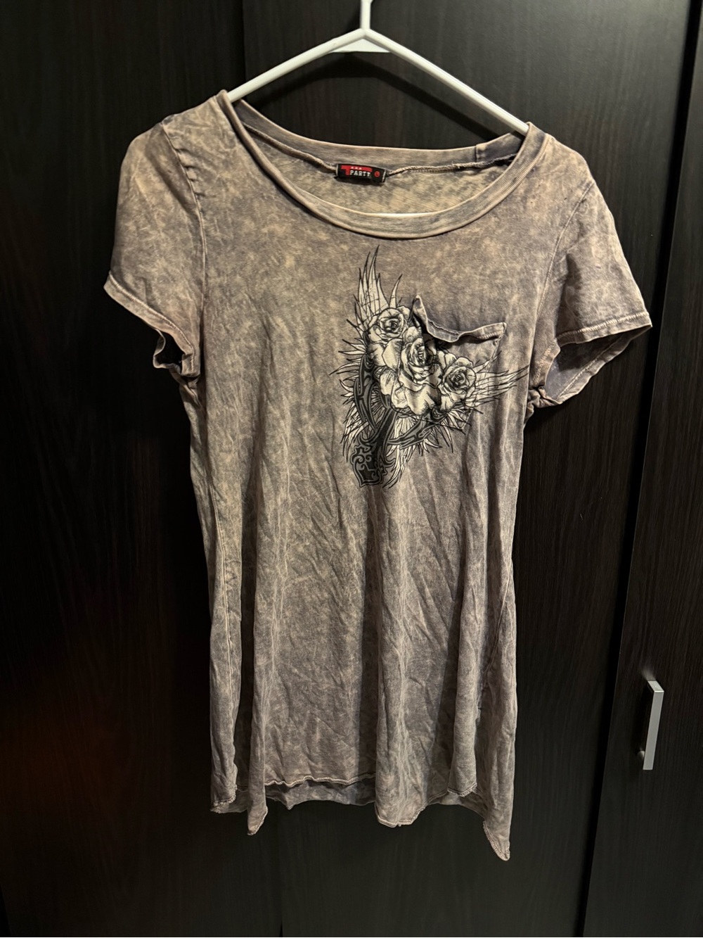 T Party mini t shirt dress - wmns lrg